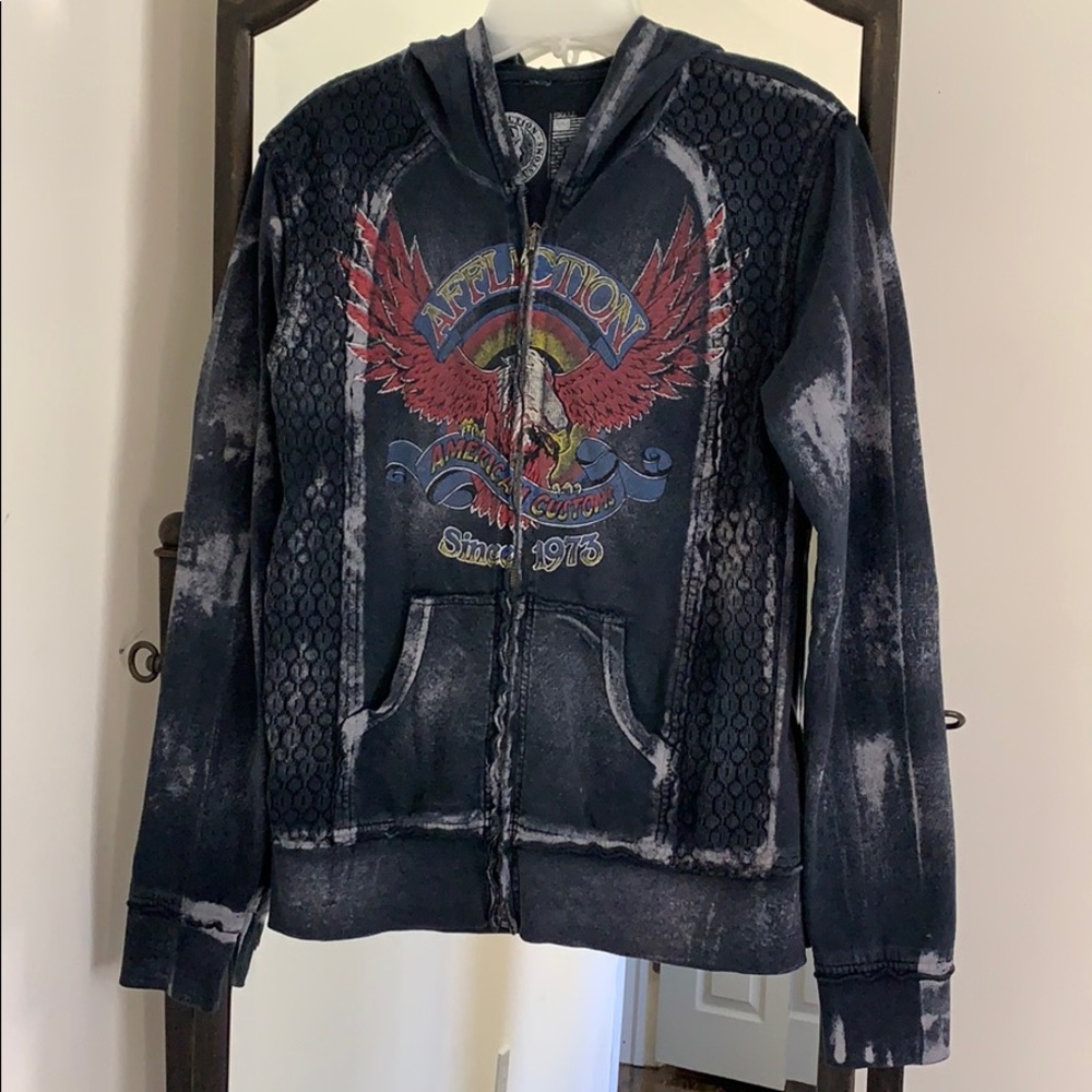 Affliction Women’s Zip Up Hoodie